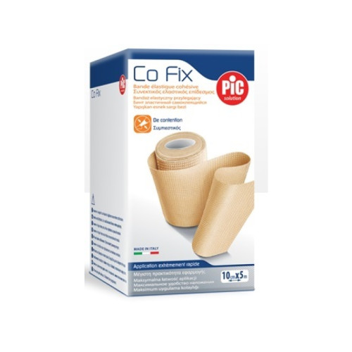 Benda elastica pic co fix autoadesiva 8x5cm medium