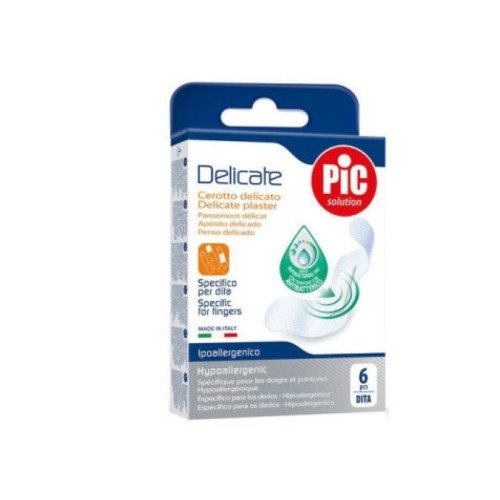 Cerotto pic delicate dita antibatterico 6 pezzi