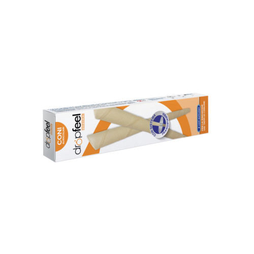 Dropfeel pharma coni auricolari con sistema frangifiamma 2 pezzi