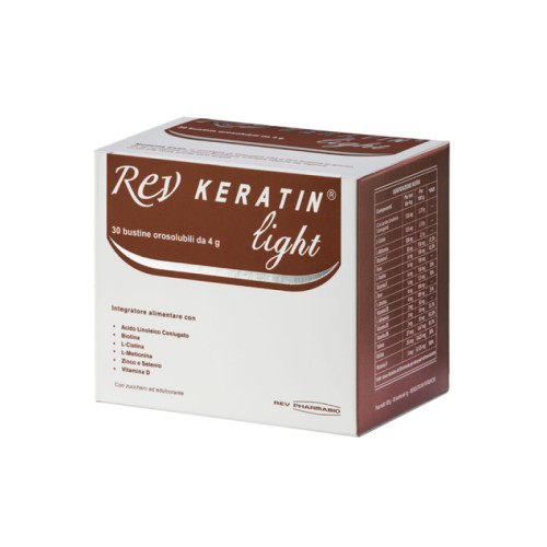 Rev keratin light 30 buste 120 g