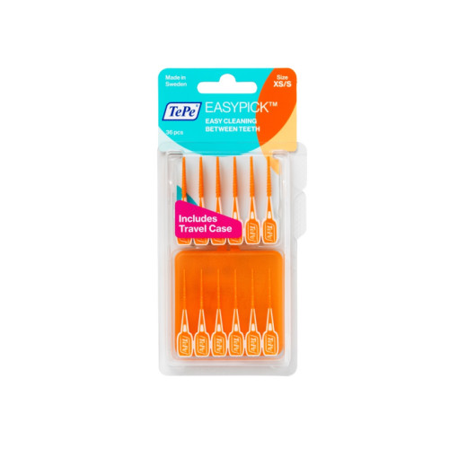 Tepe scovolini easypick extrasmall/small arancione 36 pezzi