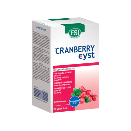 Esi cranberry cyst pocket drink 16 bustine
