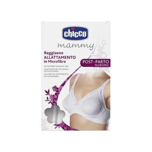 Chicco mammy reggiseno microfibra allattamento bianco 6d