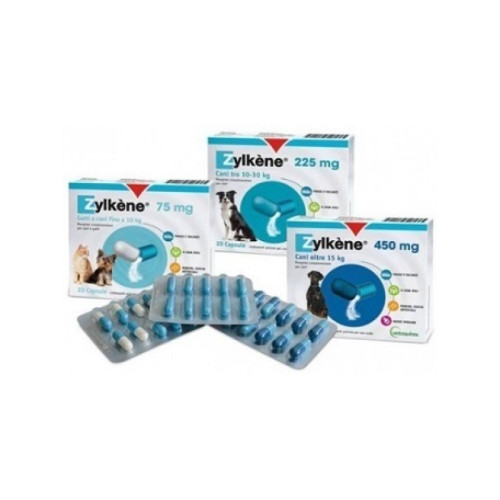 Zylkene cani e gatti fino a 10kg 20 capsule 75 mg