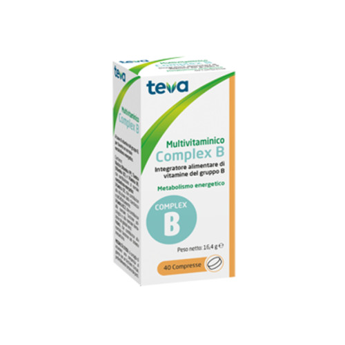 Multivitaminico complex b teva 40 compresse 16,4 g