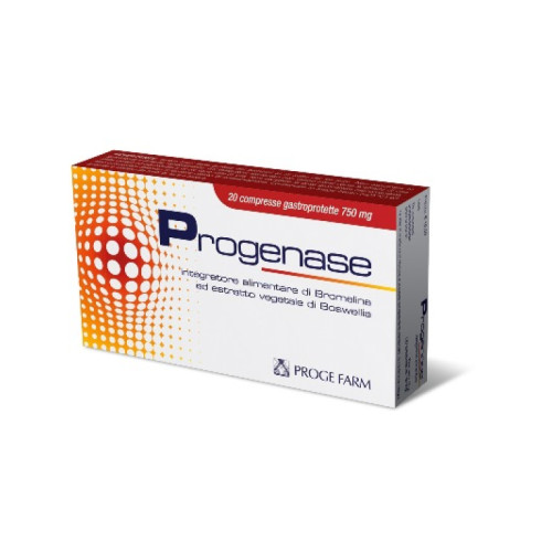 Progenase 20 compresse gastroprotette