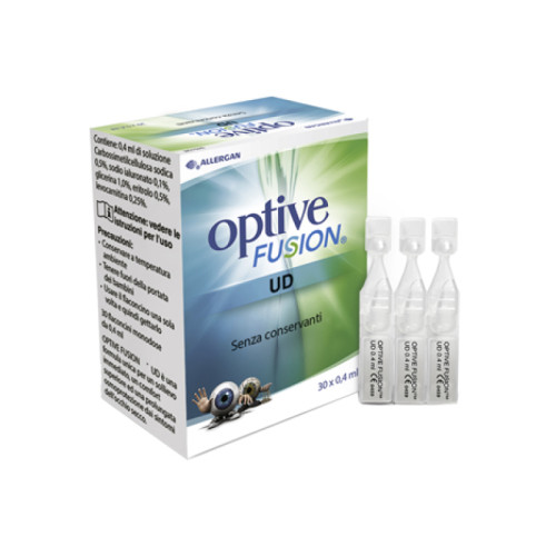 Optive fusion ud soluzione oftalmica sterile 30 flaconcini monodose 0,4 ml