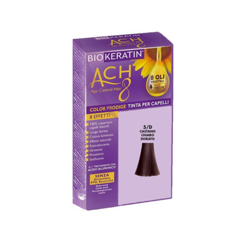 Biokeratin ach8 color prodige 5/d castano chiaro dorato