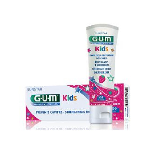 Gum kids dentifricio 2/6 fluoro 500 ppm