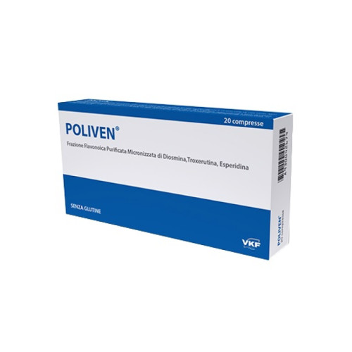Poliven 20 compresse senza glutine naturalmente privo di lattosio