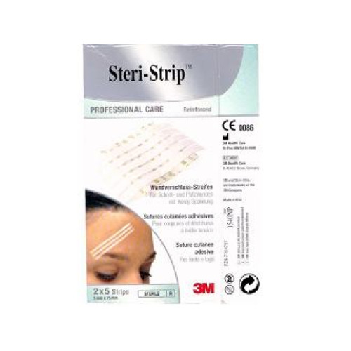 Cerotto per sutura steristrip striscia 6 x 100 mm 10 pezzi