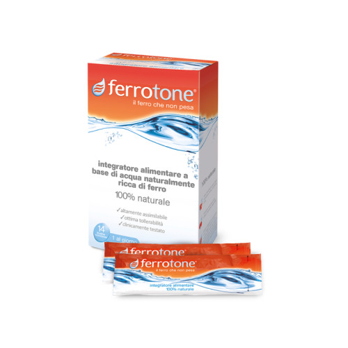 Ferrotone 14 bustine 20 mg