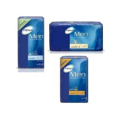 Pannolone sagomato maschile tena men livello 2 20 pezzi