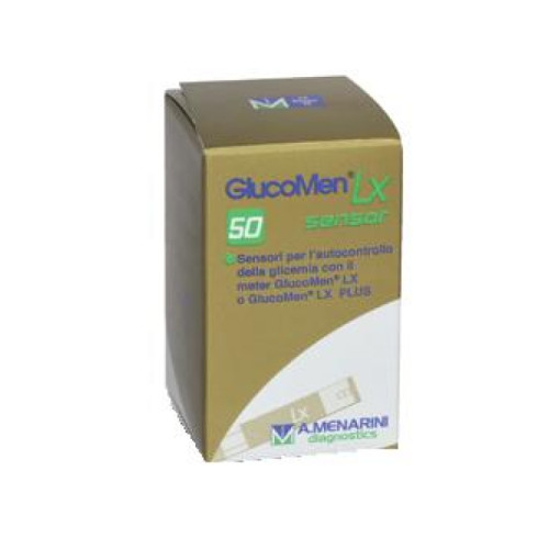 Strisce misurazione glicemia glucomen lx plus 50 pezzi
