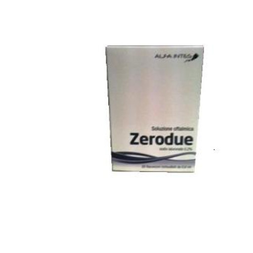 Zerodue soluzione oftalmica 20 flaconcini monodose 0,6 ml