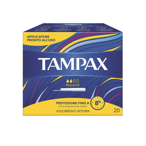 Tampax blue box regular 20 pezzi