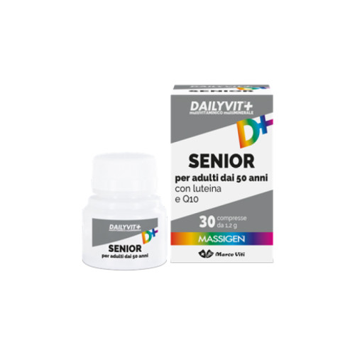 Massigen senior multivitaminico e multiminerale 30 compresse rivestite
