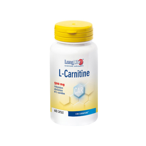 Longlife l-carnitine 60 capsule di gelatina da 960 mg