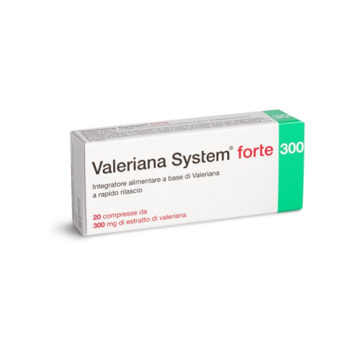 Valeriana system forte 20 compresse