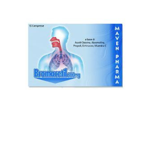 Bromacetil 600 15 compresse effervescenti