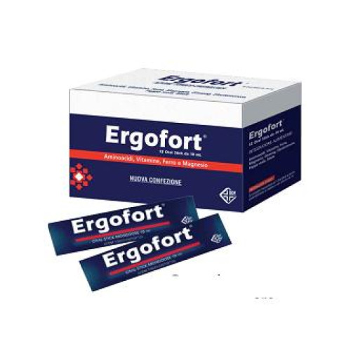 Ergofort 12 bustine stick pack 10 ml