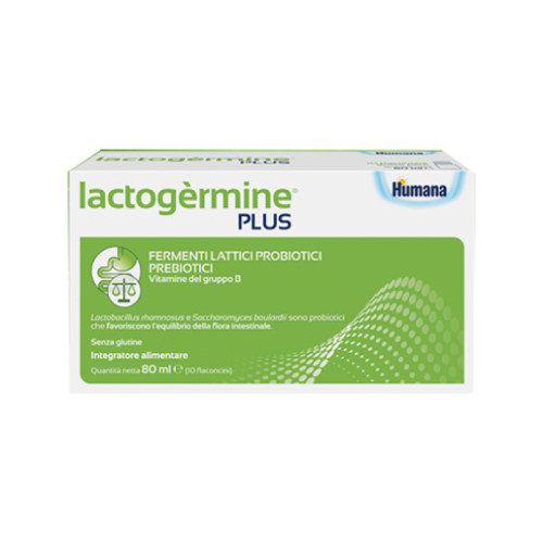 Lactogermine plus fermenti lattici 10 flaconcini