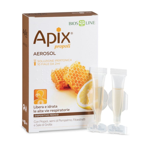 Apix propoli aerosol 10 fiale monodose x 2 ml biosline