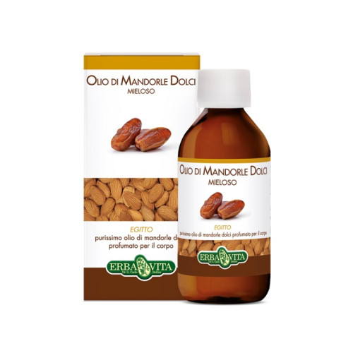Olio mandorle dolci profumato miele egitto 250 ml