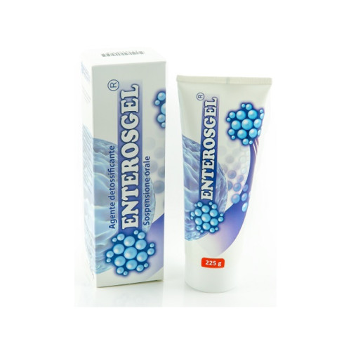 Adsorbente gastrointestinale in sospensione orale enterosgel 225 g
