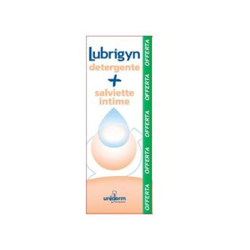 Lubrigyn cofanetto detergente 200 ml + 15 salviettine