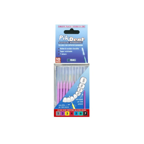 Pikdent stuzzicolino 2 viola 10 pezzi