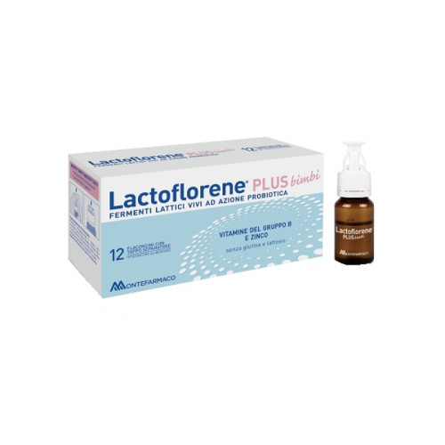 Lactoflorene plus bimbi 12 flaconcini da 10 ml
