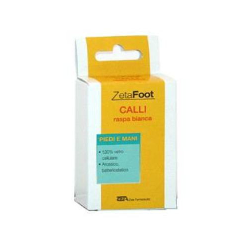 Zetafoot raspa bianca callosita'