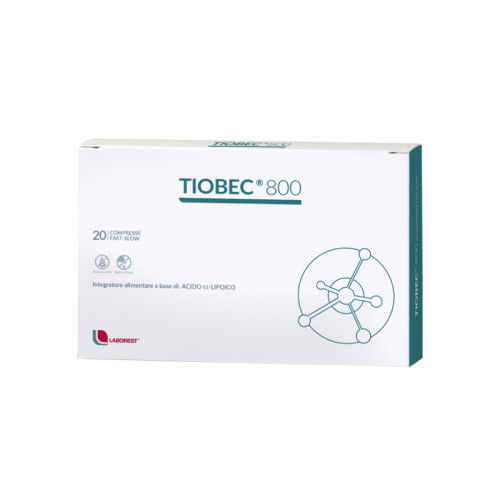 Tiobec 800 20 compresse fast-slow 36 g