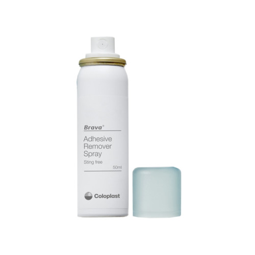 Brava spray remover per distacco dolce adesivi e dispositivi per stomia 50 ml