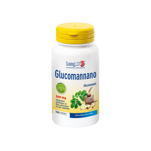Longlife glucomannano 100 capsule vegetali