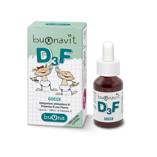 Buonavit d3f 12 ml senza glutine senza lattosio