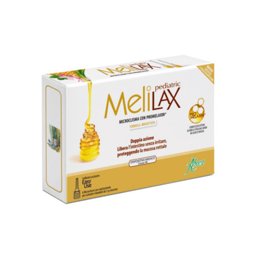 Melilax pediatric microclismi 6 pezzi 5 g
