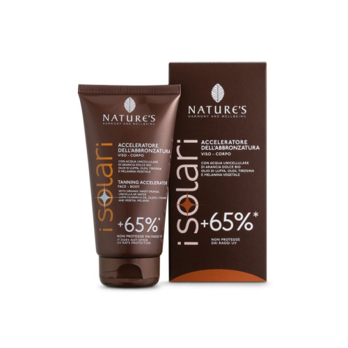 Nature's i solari acceleratore dell'abbronzatura +65% 150 ml
