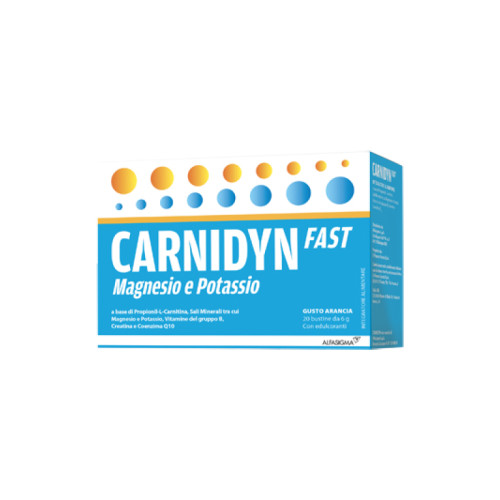 Carnidyn fast magnesio/potassio 20 bustine