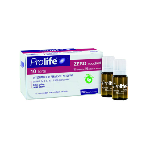 Prolife 10 miliardi zero zucchero 10 flaconi da 8 ml