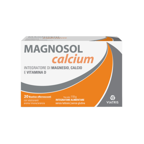 Magnosol calcium polvere effervescente 20 bustine