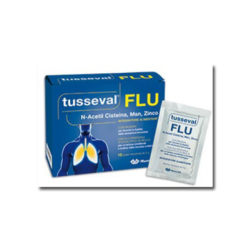 Tusseval flu 12 bustine solubili
