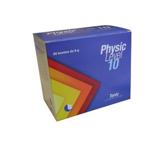 Physic level 10 tonic 20 bustine da 8 g con edulcorante