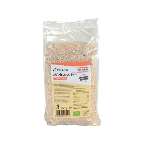 Crusca di avena bio 750 g
