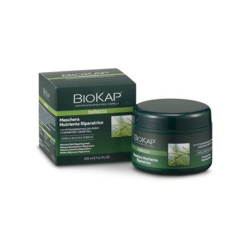 Biokap bellezza maschera nutriente/riparatrice 200 ml biosline