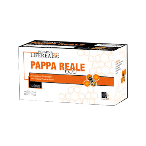 Picfarmalifereal c pappa reale 600 10 flaconcini 10 ml