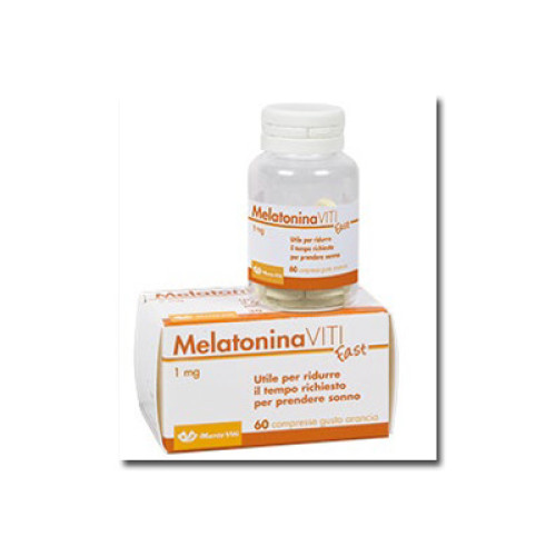 Melatonina viti fast 1mg 60 compresse gusto arancia