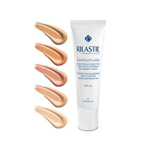 Rilastil camouflage fondotinta correttivo fluido elevata coprenza 30 30 ml