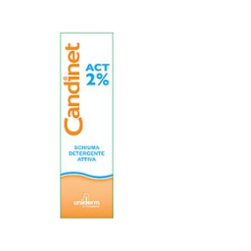 Candinet act 2% schiuma detergente attiva 150 ml